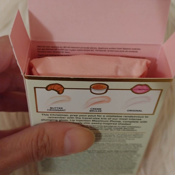 💋FIRM! NWT TOO FACED PLUMPED IN PARIS LIP INJECTION TRIO  BOX SET (LAST ONE AVA - Picture 6 of 7